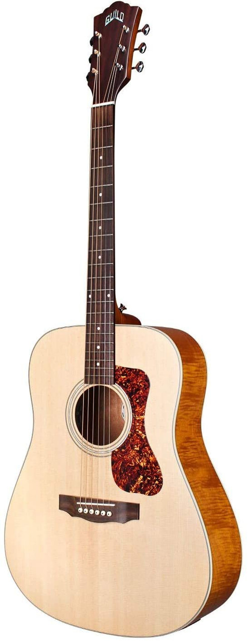 Guild Guitars D-240E Limited Acoustic Guitar, in Natural, Dreadnought Solid  Top, Westerly Collection