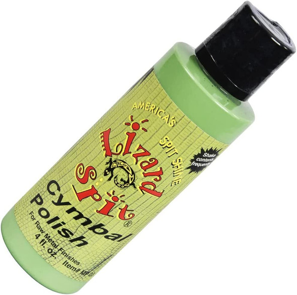 Lizard Spit Cymbal Polish for Raw Cymbals - 4-oz. Bottle (MP-03)