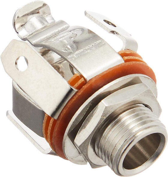 Pure Tone Multi-Contact 1/4 inch Mono Output Jack - Nickel (PTT1)