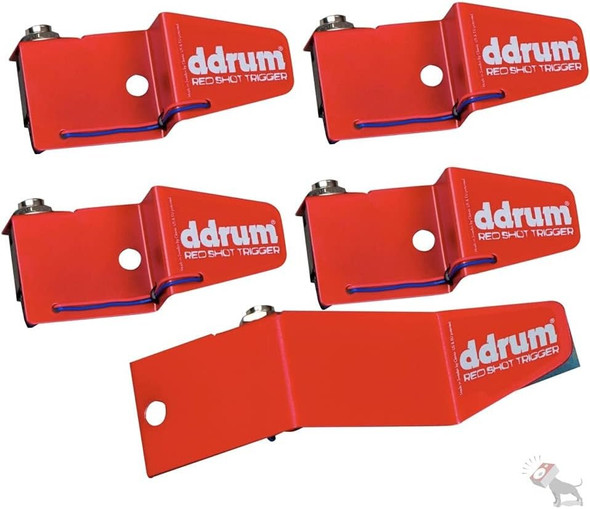 ddrum Red Shot 5 Piece Trigger Kit