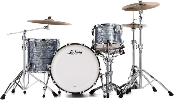 Ludwig Classic Maple Downbeat 20 Shell Pack - Sky Blue Pearl