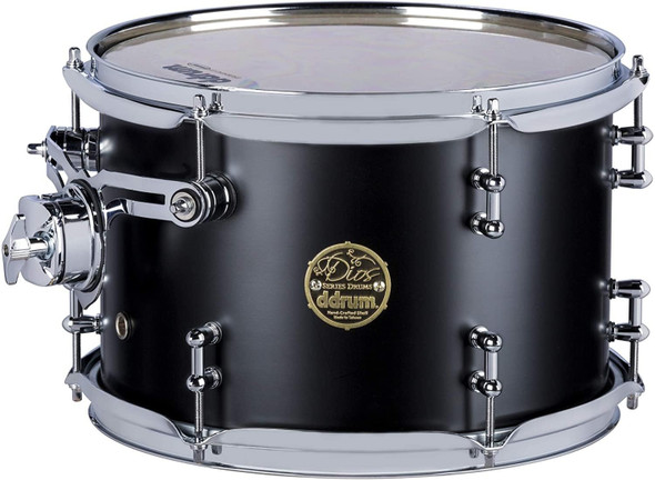 Dios Maple 8x12 Rack Tom Satin Black