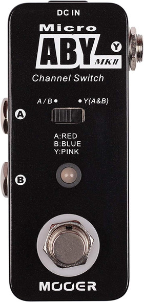 MOOER Micro ABY MKII Channel Switch Pedal