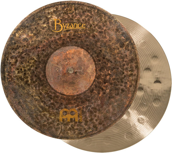 Meinl Cymbals Byzance 14" Dual Hihats, Pair, B14EDMH
