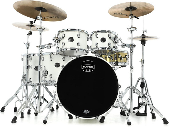 Mapex Saturn 5-piece Studioease Shell Pack - Satin White