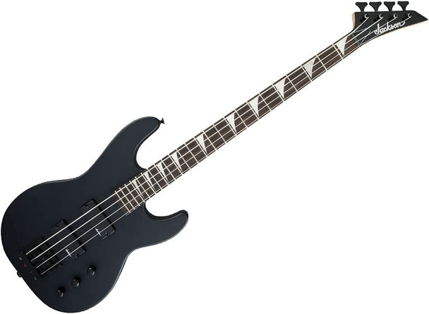 Jackson JS Series Concert Bass JS2, Satin Black, Amaranth Fingerboard