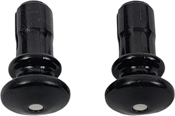 Yamaha Acoustic Guitar Black ABS End Pin with White Dot - Pack of 2 (WJ215200)