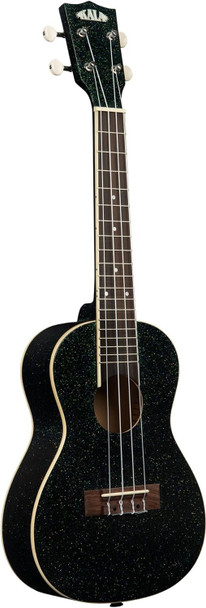 Kala Galaxy Black Sparkle Concert Ukulele (KA-SPRK-BLACK)