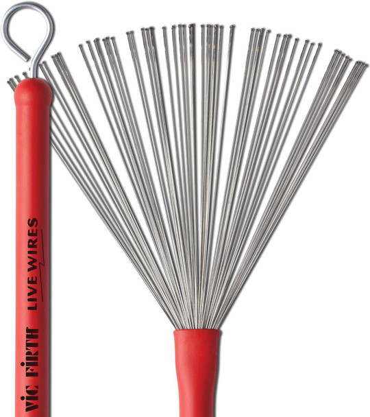 Vic Firth Live Wires Retractable Brushes (LIVEWIRES)