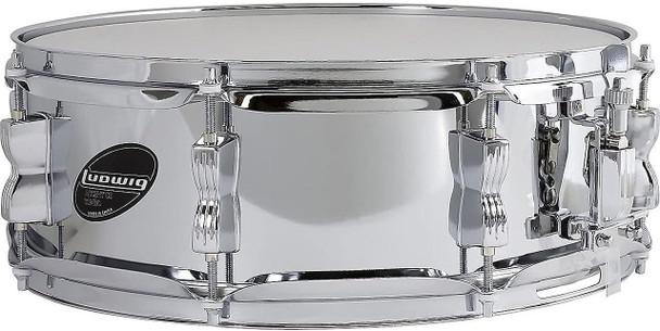 Ludwig Accent CS 5x14" 8-Lug Steel Snare Drum (LC054S)
