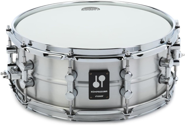 Sonor Kompressor Series Snare Drum - 5.75 x 14" Brushed Aluminum (KS-140575-SDA)