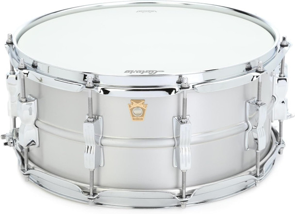 Ludwig Acro Aluminum Snare Drum - 6.5x14" (LA654BM)