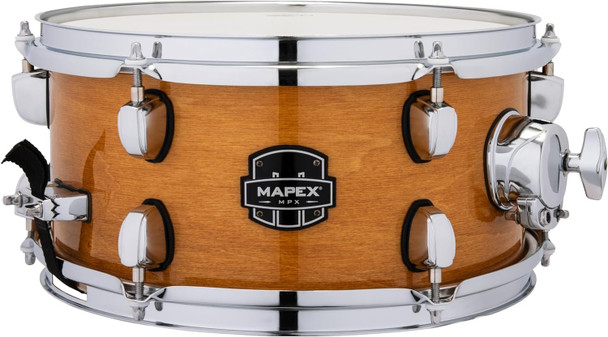 Mapex MPX Maple/Poplar Hybrid Shell Side Snare Drum 12x6" - Trans Natural (MPNMP2600CNL)