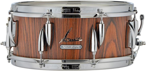 Sonor Vintage Series 14x5.75" Snare Drum - Rosewood Semi-Gloss (VT-140575-SDW-RSG)