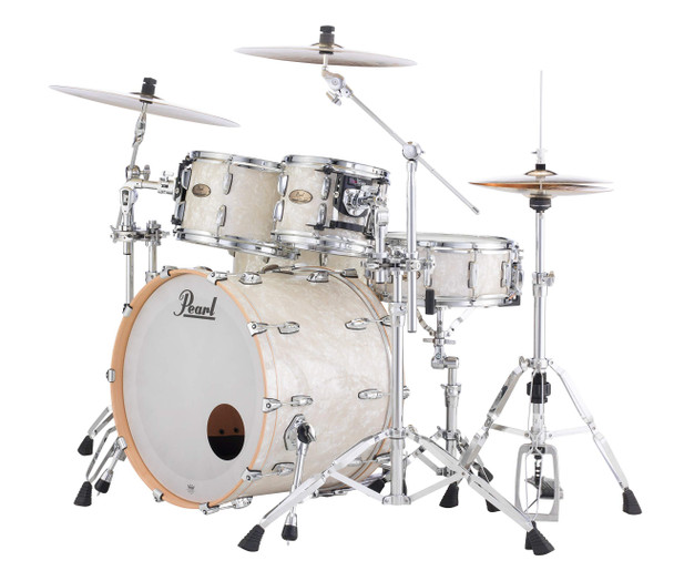 Pearl Session Studio Select Series 4-Piece Shell Pack with 24" Bass Drum - Nicotine White Marine Pearl (STS924XSP/C405)