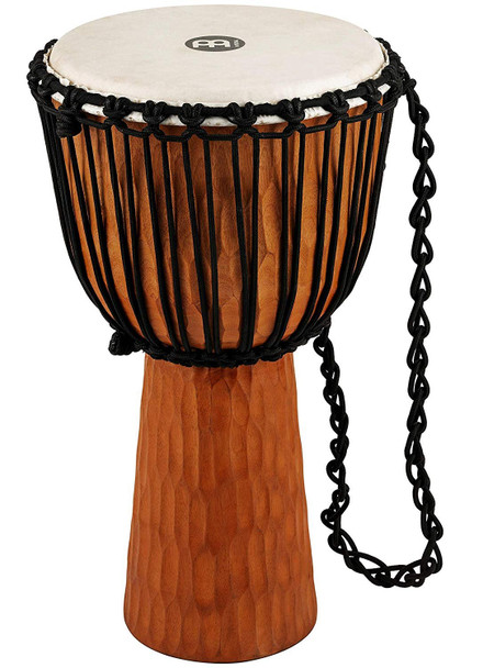 Meinl Percussion Djembe with Mahogany Wood-NOT Made in CHINA-13 Extra Large Size Rope Tuned Goat Skin Head, 2-Year Warranty, Brown, inch (HDJ4-XL)