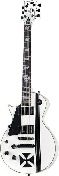 ESP LTD James Hetfield Iron Cross Left-Handed - Snow White