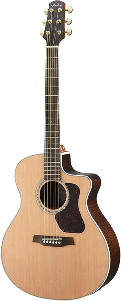Walden G630CE Natura Solid Cedar Top/Rosewood Grand Auditorium Acoustic Cutaway-Electric Guitar - Satin Natural