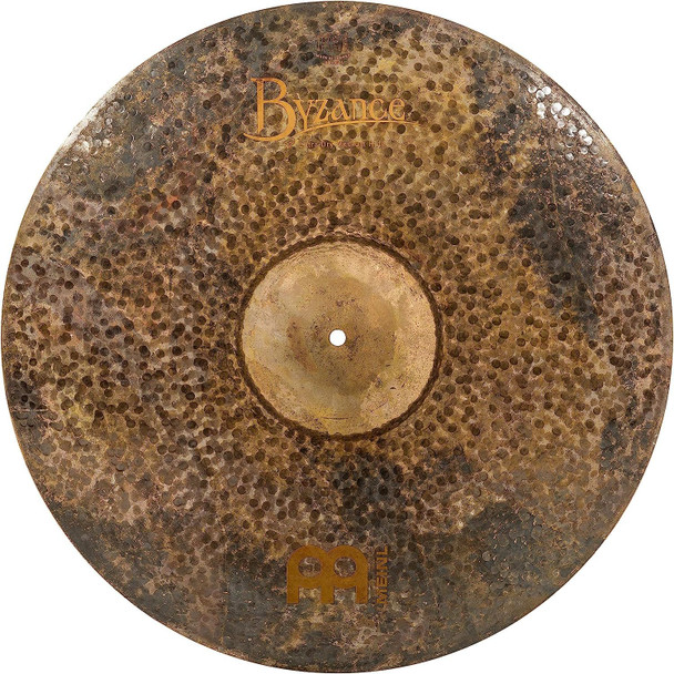 Meinl Cymbals Byzance 22" Extra Dry Medium Ride — MADE IN TURKEY — Hand Hammered B20 Bronze, 2-YEAR WARRANTY, B22EDMR