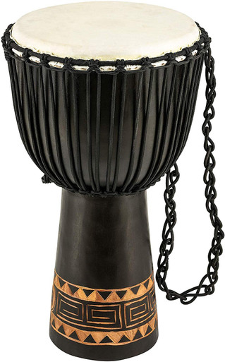 Meinl Percussion Djembe with Mahogany Wood-NOT Made in