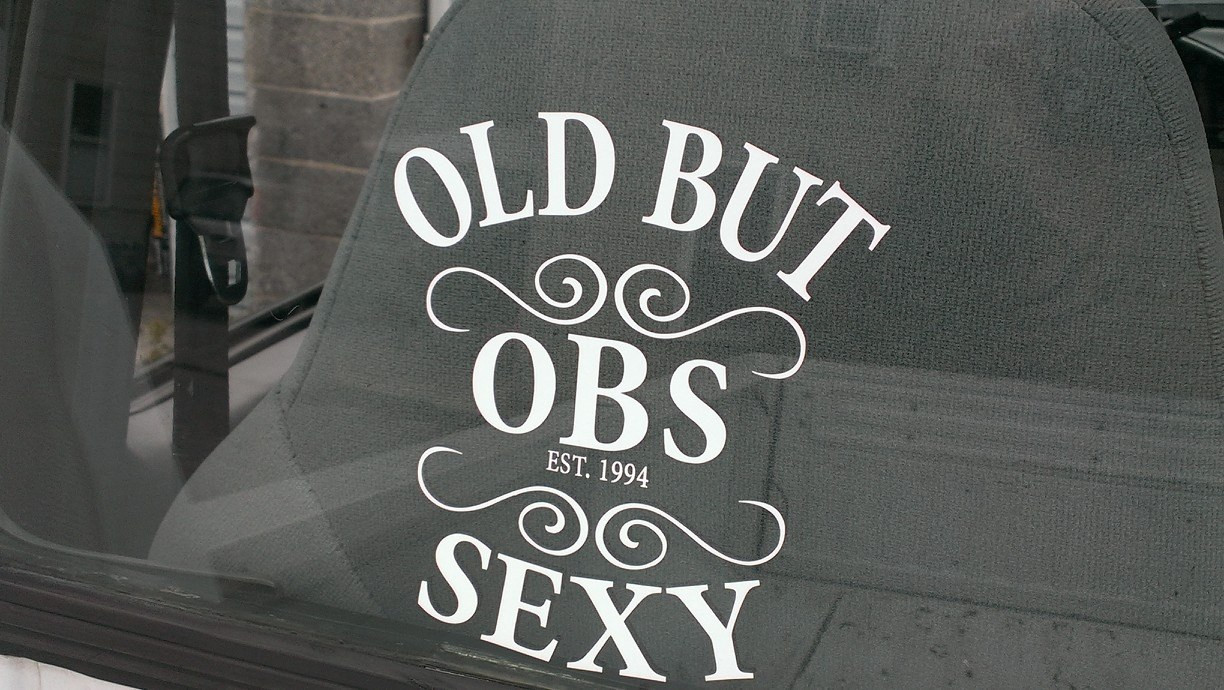 Riffraff Diesel Old But Sexy OBS Decal