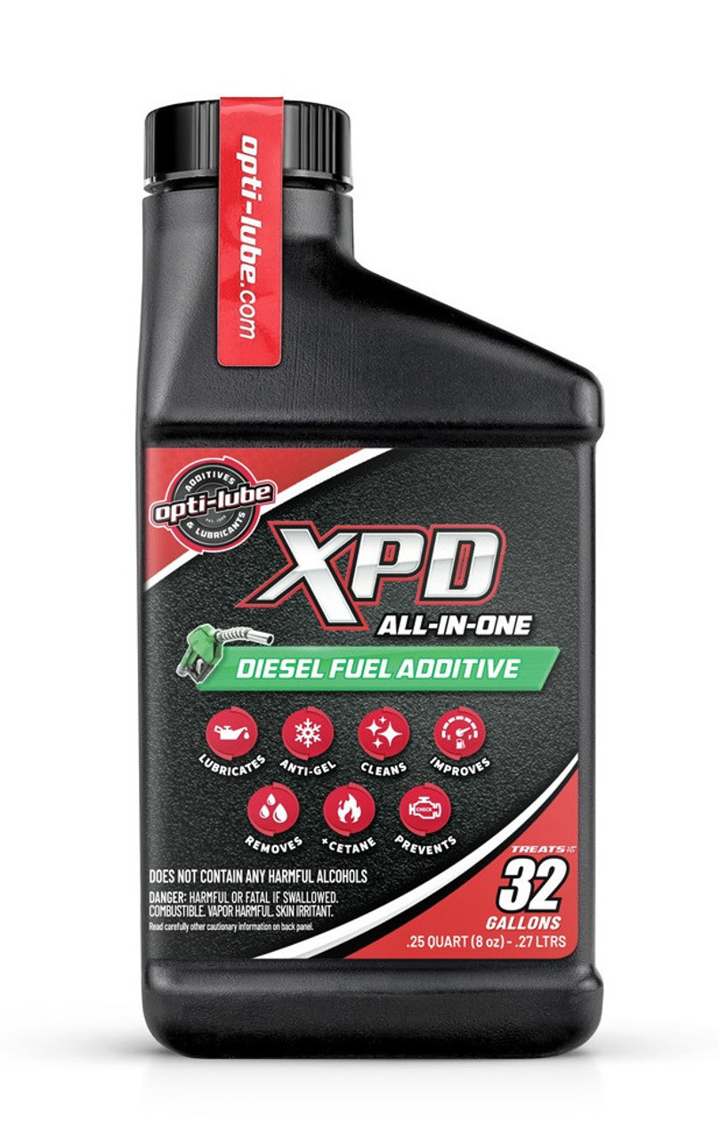Opti-Lube XPD All-in-ONE Lubricant Diesel Fuel Additive: 8oz (OPT-XPD8)