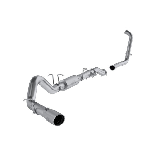 MBRP 4" T409 Stainless Turbo Back - Stock Cat