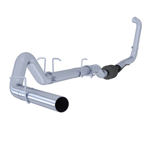 MBRP 4" T409 Stainless Turbo Back w/ Muffler Delete - Offroad