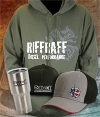 Riffraff Diesel apparel and swag