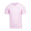 Pink Plain Alex unisex T-shirt with a regular fit, made from 100% pre-shrunk cotton jersey, a versatile blank tee for bulk purchase and promotional printing.