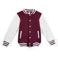 kids varsity jackets online | maroon + white kids varsity jackets online | maroon + white