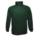 school polar fleece jacket | bottle green