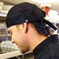 plain black chef head wrap hat | buy online plain black chef head wrap hat | buy online