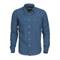 JUPITER Mens Plain Modern Fit Denim Shirt Online JUPITER Mens Plain Modern Fit Denim Shirt Online