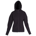 Warm High Neck Zip Hoodie Jacket | Black Warm High Neck Zip Hoodie Jacket | Black