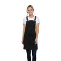 PETITE | Jet Black Petite Bib Urban Apron