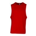Bulk Buy Plain Muscle Tank Top | Red Bulk Buy Plain Muscle Tank Top | Red
