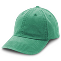 Plain Green Orson distressed washed chino cap (baseball hat) with an adjustable closure, ready for wholesale bulk purchase and custom embroidery.