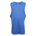 Wholesale Kids Blank Heather Singlet Tank | Royal