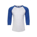 vintage royal+heather white | Unisex Tri-Blend Raglan Tshirt vintage royal+heather white | Unisex Tri-Blend Raglan Tshirt