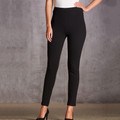 LONDON | Plain Womens Tregging Pants | Black LONDON | Plain Womens Tregging Pants | Black