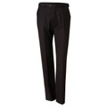 Mens Polyviscose Flexi Waist Stretch Business Pants | Black Mens Polyviscose Flexi Waist Stretch Business Pants | Black