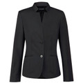 Charcoal | Ladies Wool Blend Stretch Corporate Jacket 