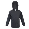 Dark GAMER Kids and Babies Long Sleeve Hooded T-Shirt, a lightweight hooded tee ideal for children's casual wear, layering, or custom printing.