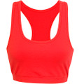 Plain Bulk Buy Gym Crop Top Red
