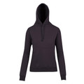 Charcoal COOPER Ladies and Youth Fleecy Hoodie, a warm pullover sweatshirt with a cozy fleece lining, hood, and front kangaroo pocket, ideal for school uniforms and casual wear.
