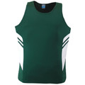 Bottle+White | Blank Childrens Sports Contrast Singlet
