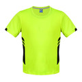 Neon Yellow+Black | Bulk Buy Mens Activewear Sports Tee 