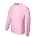 Wholesale Unisex Plain Long Sleeve Active Tshirts | Pink