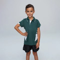 Wholesale Plain Kids Contrast Sports Polo Shirt